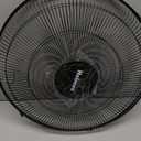 HOLMES 12" Table Fan, 75° Oscillation, 3 Speeds, 15° Adjustable Head Tilt, Ideal for Home, Bedroom or Office, Black