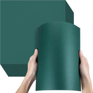 Ctosree 100 Sheets 12 x 12 Inches Cardstock Scrapbook Paper 180 Gsm 65lb Cover 120 lb Thick Heavyweight Creative Card Making Supplies for Printer Invitations Menus Collection DIY Projects (Dark Green)
