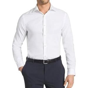 Mens Dress Shirts Stretch Slim Fit Long Sleeve Dress Shirts for Men Casual Business Regualr Fit Button Down Shirt L