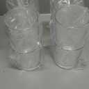 US Acrylic Classic Clear Plastic Reusable Drinking Glasses (Set of 8) 12oz Rocks & 16oz Water Cups | BPA-Free Tumblers, Made in USA | Top-Rack Dishwasher Safe