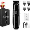 Hair Clippers for Men, Cordless Clippers for Hair Cutting with Type-C Fast Charging, Clippers and Trimmers Set for Hair Cutting, Beard Trimmer, Rechargeable Electric Shaver, Gifts for Men
