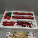 Train Set, Train Toy with Remote Control, Toy Train Set Under The Christmas Tree with Sounds, Lights and Smoke, Christmas Toy Gift for Toddler 3 4 5 6 7 8 Years