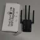 12880 Sq.Ft WiFi Extender Signal Booster, 1200Mbps WiFi Repeater, 105-Device Support, Simple Install, WiFi Extender with Wide Compatibility