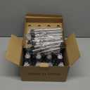 Solar Lights Outdoor Waterproof, Stainless Steel LED Landscape Lighting, Solar Garden Lights, Outdoor Valentines Day Decorations for Yard, Pathway, Walkway, Patio, Lawn - 12 Pack ( Multicolor )