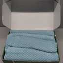 Teal Hand Towels for Bathroom, Bathroom Hand Towels Set of 4, Large 18" x 28" - Quick Dry | Lightweight | Soft | 100% Cotton | Absorbent, Thick Fluffy Towel Set for Showering, Aqua Towel Gift Set