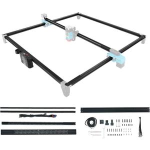 Twotrees Laser Engraver Y-axis Extension Kit, Quick Assembly Laser Engraver Carving Area Expansion Kit with Full Accessories for TTS-25/TTS-55, Extended Engraving Area to 600x600 mm