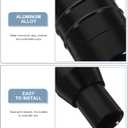 Gatuida Car Gear Shift Knob: Shifter Knobs, Aluminum Alloy Stick Automatic er Handle Heavy Weighted Fit Most Automatic Vehicle(Screw Color Random)