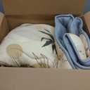 Blissful Diary Baby Play Mats for Floor, 50x50 Playpen Mat, Thick Cushioning Padding Foam Playmat for Baby and Toddlers Infants, Non-Slip & Machine Washable, Earth Tones Design