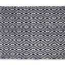 Rug Area Rugs 2x5 Ft Navy Cotton Diamond for Livingroom Bedroom Washable RagRug Reversible Farmhouse Kitchen RunnerRug Carpet Indoor Area Runner Mat for Hallway, Entryway