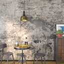 FunStick 36"x200" Stain Grey Concrete Wallpaper Peel and Stick Waterproof Concrete Contact Paper Peel and Stick for Countertops Cabinets Walls Textured Cement Removable Wall Paper Sticker Vinyl Wrap (Gray)