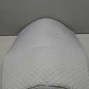 Knee Wedge Pillow for Post-Surgery Recovery-Leg Elevation Support for Sleep Position, Alleviating Lower Back & Hip Pain Enhancing Circulation in Ankles Legs Triangle Pillow with Removable Cover (21.6*17.8*6.9 Inchfor height over 5'3", Dark Gray)