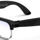 KWENRUN AI Smart Glasses with 8MP Camera, 4K Video & HD Photo, Bluetooth Audio, AI Voice Assistant, RealTime Translation, Object Recognition, NoiseCancel Calls, Music, Photochromic Lenses