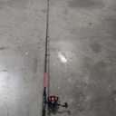 Penn Fierce IV Spinning Reel and Fishing Rod Combo, Black/Red, Fierce IV, 4000 Size Reel - 7' - Medium - 1pc
