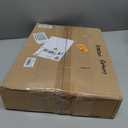 CONSDAN Step Stool with Metal Frame, Solid Hardwood Step Stool for Toddler/Kids/Adult, Portable Stool for Bedroom Bathroom-Chocolate