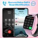 Smart Watch for Kids,1.85" Fitness Tracker with Heart Rate,Sleep Monitor,Built-in AI(Translation/Q&A/Watch Face/Image recognition Smartwatches,NO APP/Phone, Gift for Boys Girls.(Built-in AI, Pink)