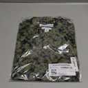 Amazon Essentials Mens Slim-Fit Short-Sleeve Two-Pocket Utility Shirt (Small, Green Camo Print)