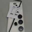 Reptile Lamp Stand, Adjustable 16-31 Inch Domes Heat Lamp Metal Bracket Floor Light Holder for Reptile Terrarium Lighting Heating Light and Dome lampshade, Large