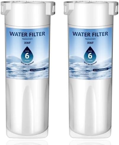 XWF (Not XWFE) Replacement for GE XWF Water Filter WR17X30702 GBE21 GDE21 GDE25 GFE24 GFE26 GNE21 GNE25 GNE27 GNE27 GWE19 GYE18