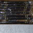 Coinkoly 8 Pack 7.5 Inch(192mm) Black and Gold Cabinet Pulls Kitchen Black Cabinet Handles Drawer Hardware for Cupboard Dresser Handles Bathroom