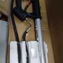 Gutter Cleaning Tools 24 FT Telescoping Pressure Washer 3 Extension Wands, Gutter Cleaner Attachment, Brush Head, 5 Spray Nozzle Tips, 3 Hose Adapters and Adjustable Support Belt, 57.09 inches