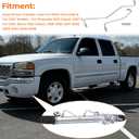 Rack and Pinion Transfer Line Compatible with RWD Chevrolet & GMC Models, For Silverado 1500 Classic 2007 & For GMC Sierra 1500 Classic (1999-2006)