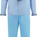Orange Costume Suits Blue Blazer Tuxedos Halloween Outfits Cosplay Costumes (Blue, XXXL)