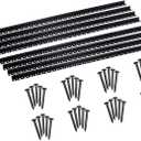 Valley View DLLF6-8 Paver Edging, 48', Black, 6' each