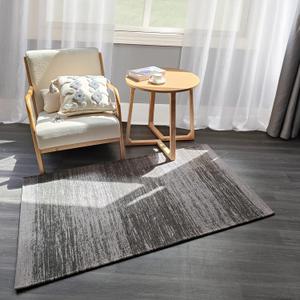 Baauye Washable Rug for living room 5x7 Grey