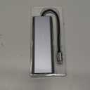 Hiearcool USB C Hub Ethernet 8-in-1, 4K@60Hz USB-C to HDMI Multiport Adapter with 1Gbps RJ45, 100W PD, 3 USB 3.0, SD/TF, Compatible for MacBook Pro/Air, Dell, Lenovo Laptops (Grey)