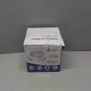 Advanced Memory Foam Neck Travel Pillow, Neck Pillow Airplane with Eye Mask & Ear Plugs, Designed for The Comfort of Travel & Office, Travel Pillow for Plane, Car, Home, Work Grey