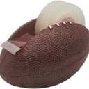 Football Tape Dispenser, Sports Themed Desktop Accessory, Unique Office Supplies, Gift for Men, 4.75 Inches
