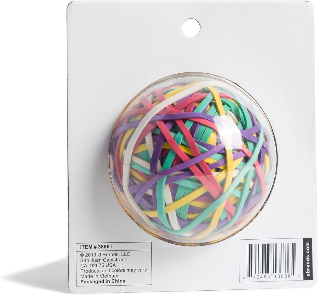 U BRANDS MINI RUBBER BAND BALLS 3 (Pack)