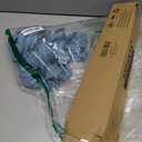 KeFanta Mops for Floor Cleaning,One Mop Handle with 2 Blue Microfiber Cloth Mops Head Replacement,String Wet Mop Refills Compatible with 0.8" Diameter Stick(1 Pole & 2 Heads)