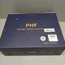 PHF 100% Cotton Muslin Blanket King Size 108"x90", 4-Layer Lightweight Gauze Throw, Breathable Cloud-Soft Minimalist Blanket for Bed, Couch, Camping & Baby, White, Ideal Gift