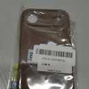 oakxco for iPhone 17 Air Case Silicone Mag Safe, Magnetic Slim Thin Phone Case Compatible with Magsafe, Women Girls Cute Girly Aesthetic Soft Rubber Gel Safecase with Camera Cover, Brown