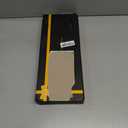 Love-KANKEI Floating Shelves Wall Mounted Set of 2,17 Inch Rustic Wood Wall Shelves for Storage, Bedroom Living Room Bathroom Kitchen Office and More Carbonized Black