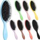Dismok Wet Brush Detangling Brush - 16 Pcs Detangler Brush with Soft Bristles Glide Through Tangles, Wet & Dry Travel Hairbrush for All Hair Types,for Women, Men, Straight & Curly Hair