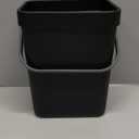 LALASTAR Countertop Compost Bin with Lid, Hanging Small Trash Can with Lid Under Sink for Kitchen, Food Waste Bin for Countertop, Mountable Garbage Can for Bathroom, RV, 5L/1.3 Gal, Black