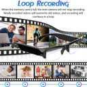 Camera Glasses 1080P Video Recording Outdoor Sport Glasses with Camera 64GB Wearable Smart