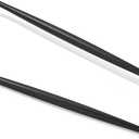 TUNNY 5 Pack Cabinet Handles-12.6"/320mm Screw Spacing Matte Black Furniture Hardware Handles for Kitchen Cabinets Bedroom Dresser Wardrobe Cabinet Pulls