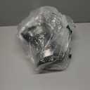  Electric Kettle with Glass Carafe for Tea and Coffee, BPA-Free, Fast Boiling, Auto Shut-Off, 1.1 Quarts, 1500W, Glass and Steel