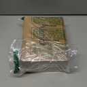 VEHCIL 20 Pack Square Brushed Gold Cabinet Pulls, 5 Inch(128mm) Hole Centers Gold Cabinet Handles Hardware for Kitchen Cupboard Closet Bathroom Dresser Drawer, Solid Zinc Alloy