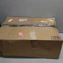 Cat Enclosed Travel Litter Box Kit with Lid Odorless Dustless, Lightweight Cat Portable Foldable Litter Box for Indoor and Car (Large)