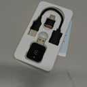 Mini Wireless Carplay Adapter for iPhone - Carplay Wireless Adapter Car Play Dongle, Wired to Wireless, Compatible with iPhone iOS 10+, Silver