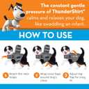 ThunderShirt for Dogs, X Large, Platinum Sport - Dog Anxiety Relief Calming Vest