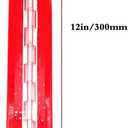 2 x Transparent Plastic Acrylic 300mm Continuous Piano Hinge 12" Acryl-Hinge Acrylic 12 inch HingesSelf- Adhesive 1 PCS. for DIY Transparent Box. Display Stand etc.