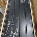 Ritsu Outdoor Storage Shed, Outdoor Garden Shed for Bike, Trash Can, Machine, Galvanized Steel, Outdoor Shed with Lockable Door for Backyard, Patio, Lawn (6.5x4.2ft, Black)