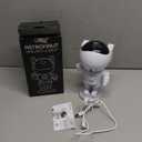 Star Projector Galaxy Night Light - Astronaut Space Projector, Starry Nebula Ceiling LED Lamp with Timer and Remote, Kids Room Decor Aesthetic, for Christmas & Birthdays (White)