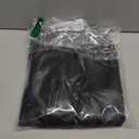 MANGOPOP Women Basic High Waisted Mini Short Pencil Bodycon Faux Leather Skirt (Small, A Black(035))