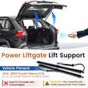 Pair Rear Power Tailgate Lift Support Struts for 2021-2022 Toyota Sienna